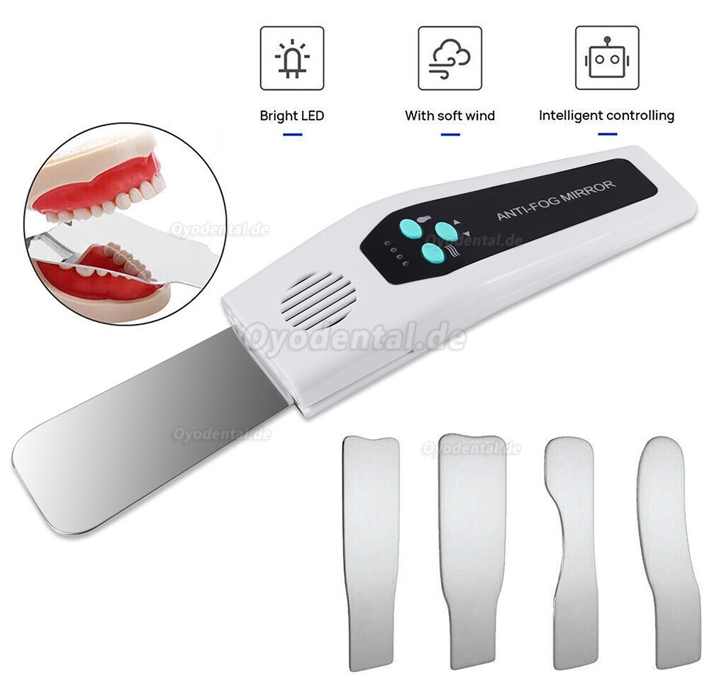 HILAYA Dental Antibeschlag Spiegel Fotospiegel Reflektor mit 4 Spiegeln